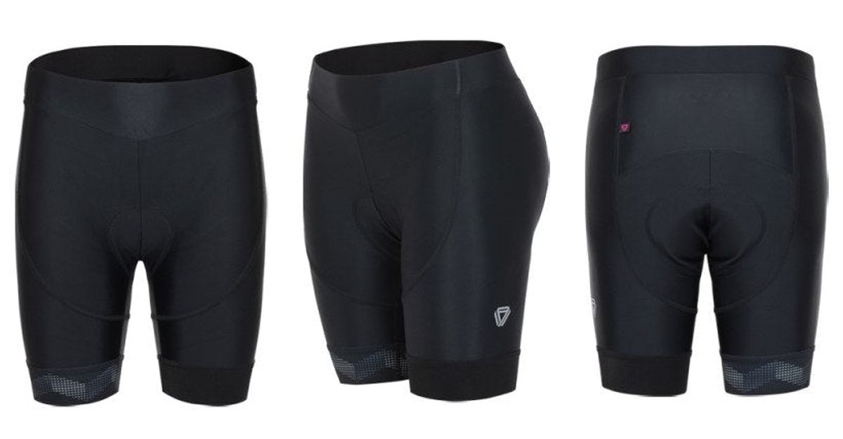 Pantalóneta Ciclismo C/T Mujer GW Duos Negro-Gris