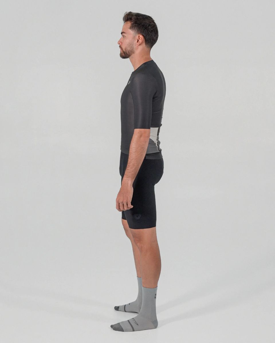 Jersey Ciclismo M/C Hombre GW Bauhaus Negro