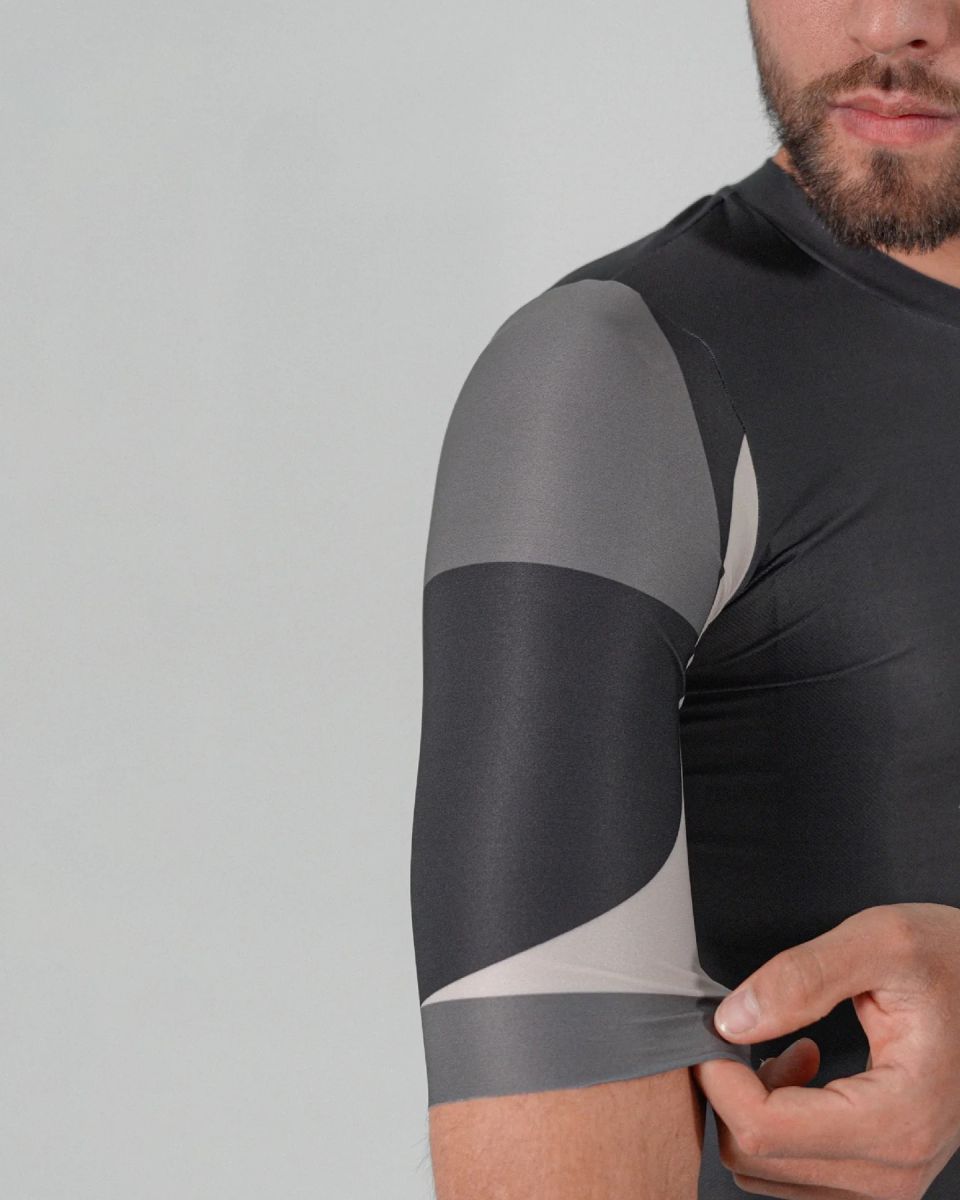 Jersey Ciclismo M/C Hombre GW Bauhaus Negro