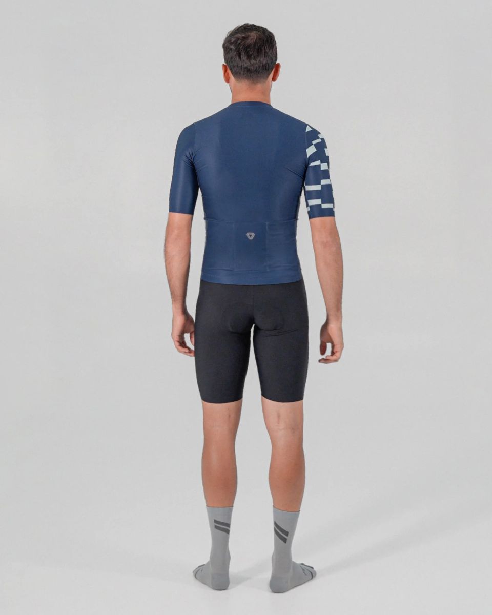 Jersey Ciclismo M/C Hombre GW Bauhaus Azul