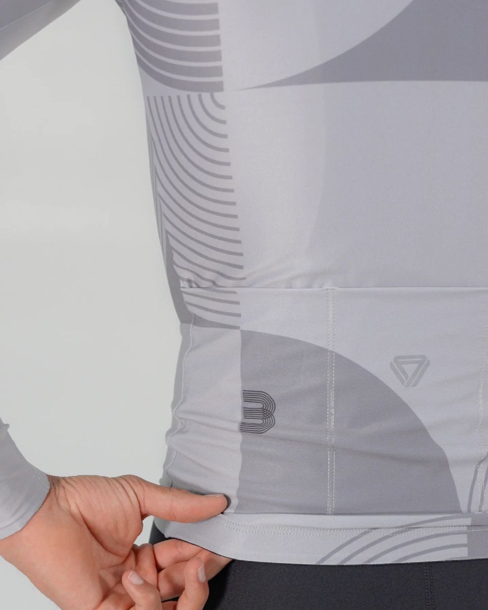 Jersey Ciclismo M/L Hombre GW Bauhaus Gris