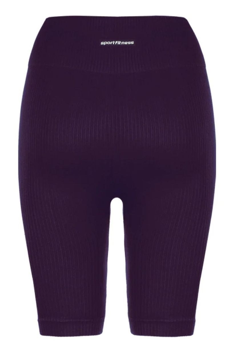 Short Largo Mujer Biker Seamless Spirit Sportfitness Uva