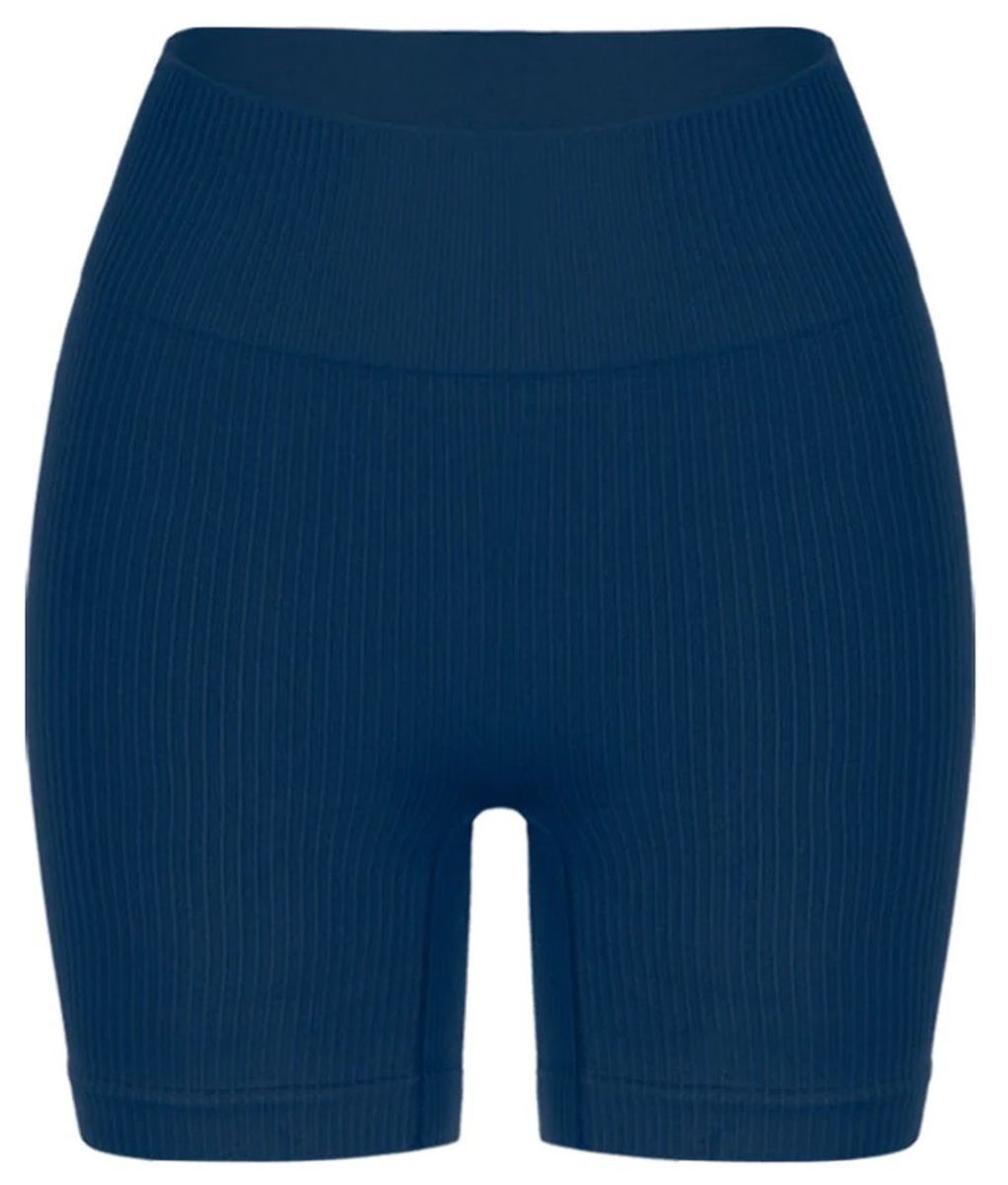 Short Corto Mujer Seamless Spirit Sportfitness Índigo