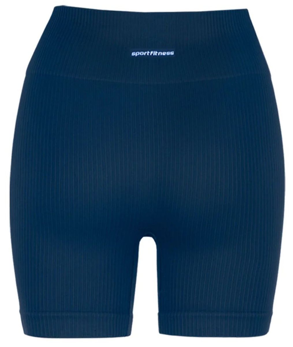 Short Corto Mujer Seamless Spirit Sportfitness Índigo