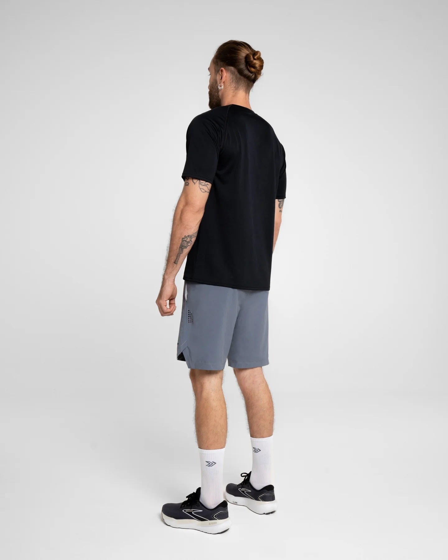 Camiseta M/C Hombre Apex Sportfitness Negro