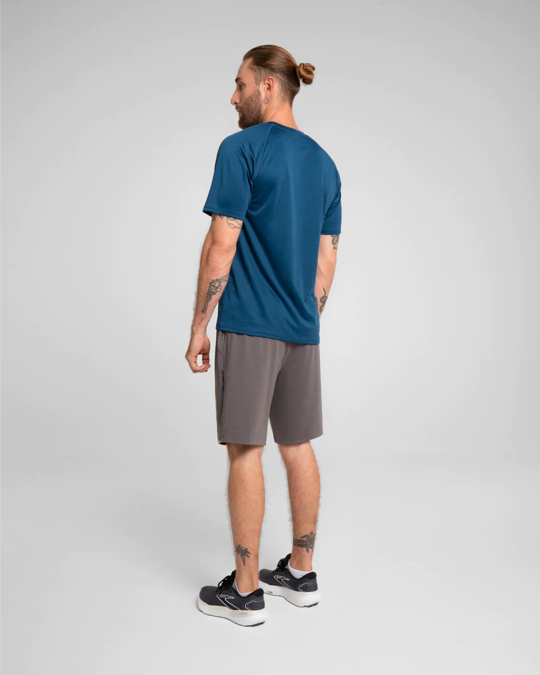 Camiseta M/C Hombre Apex Sportfitness Azul