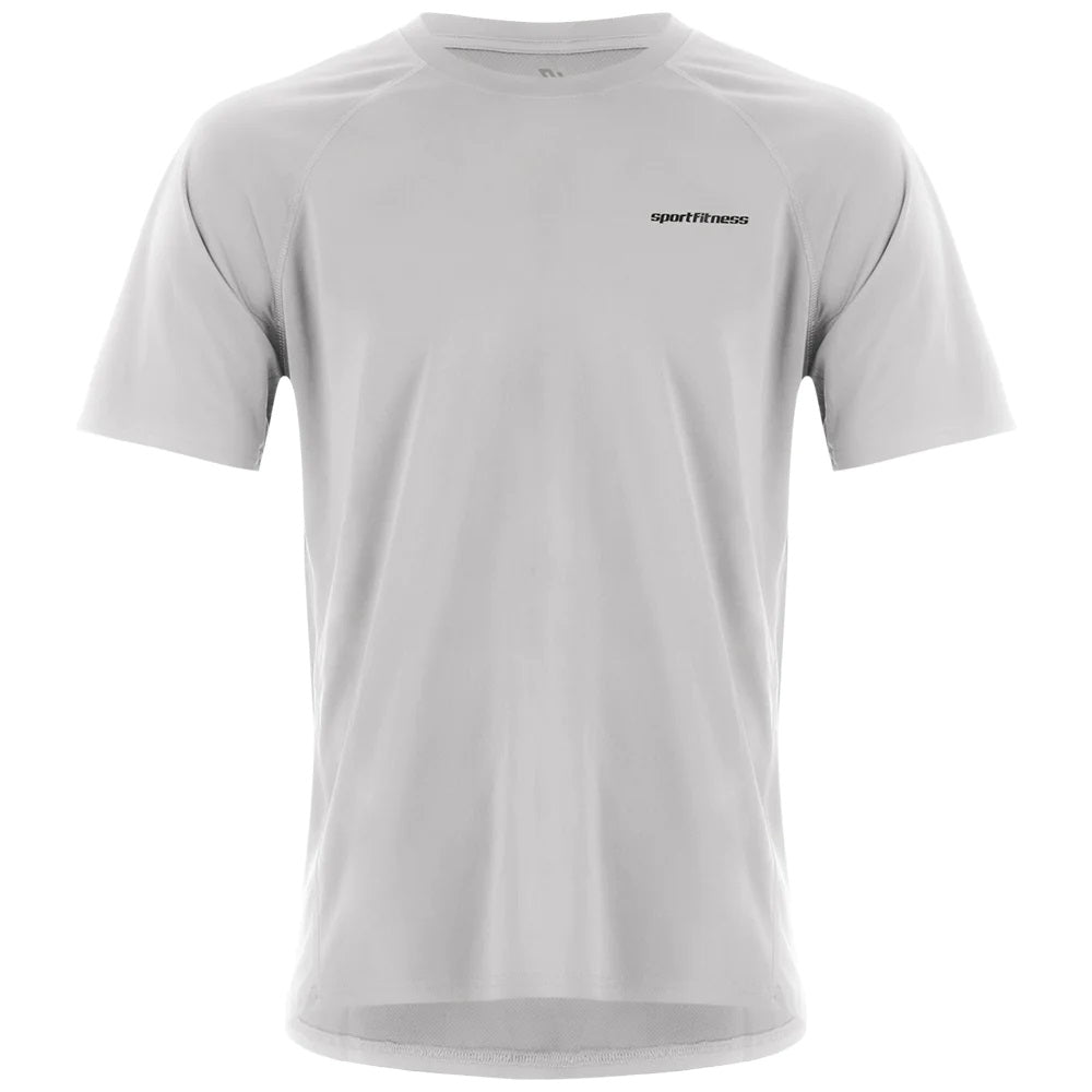 Camiseta M/C Hombre Apex Sportfitness Blanco