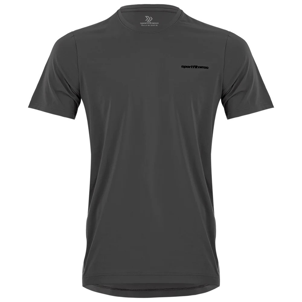 Camiseta M/C Hombre Hardy Sportfitness Humo