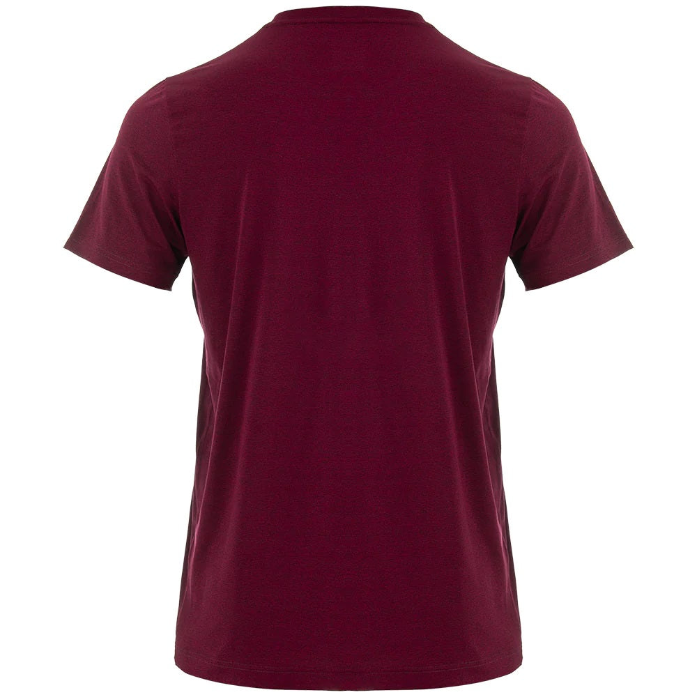 Camiseta M/C Hombre Rout SportFitness Vino