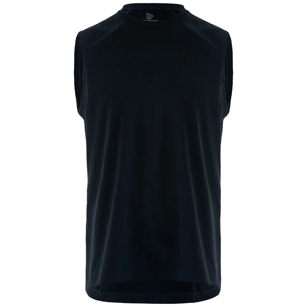 Camiseta Manga Sisa Hombre Void Sportfitness Negro