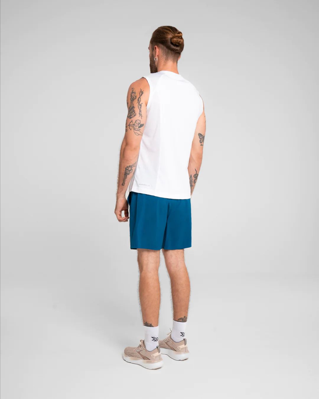 Camiseta Manga Sisa Hombre Void Sportfitness Blanco