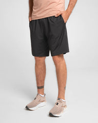 Pantoloneta de Running Hombre Loom Sportfitness Negro