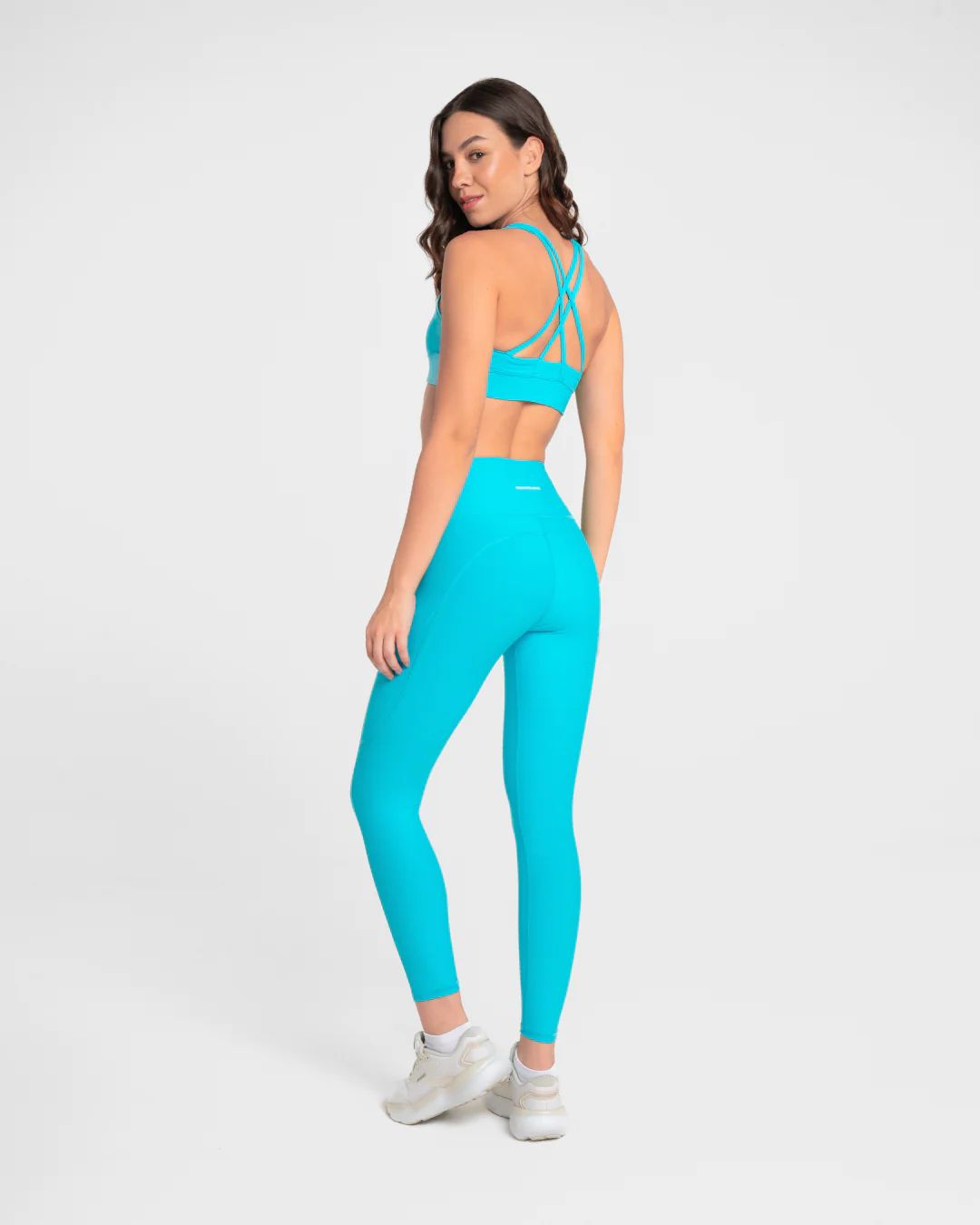 Top Sin Mangas Mujer Cheer Sportfitness Azul