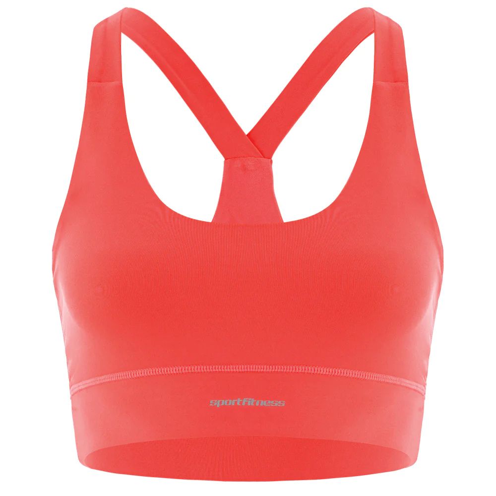 Top Sin Mangas Mujer Bonny Sportfitness Rojo