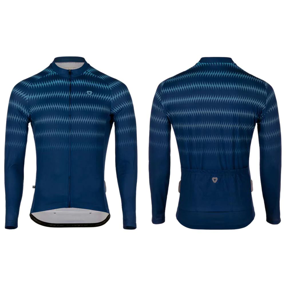 Jersey Ciclismo M/L Hombre GW Wave indigo