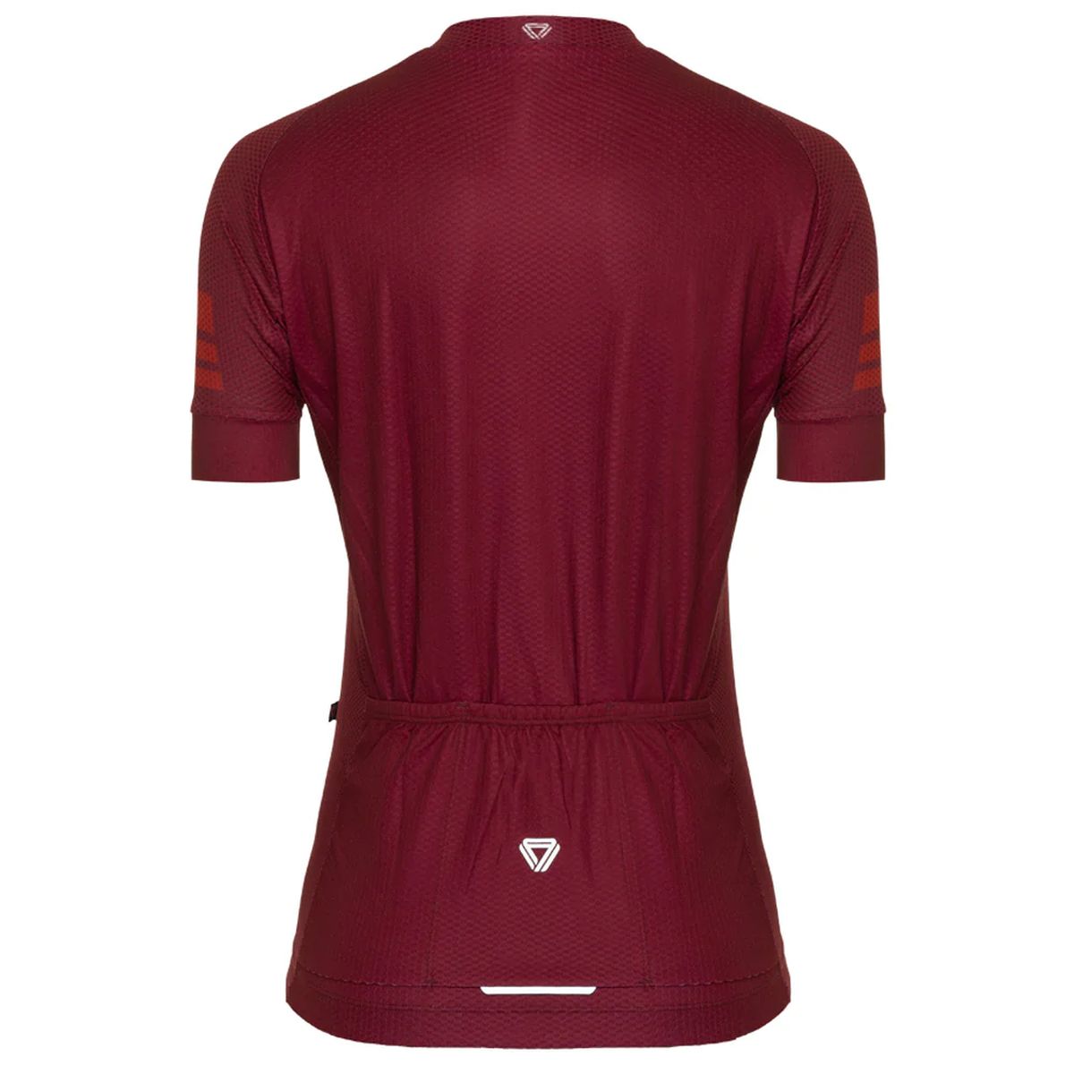 Jersey Ciclismo M/C Mujer GW Stripes Vinotinto