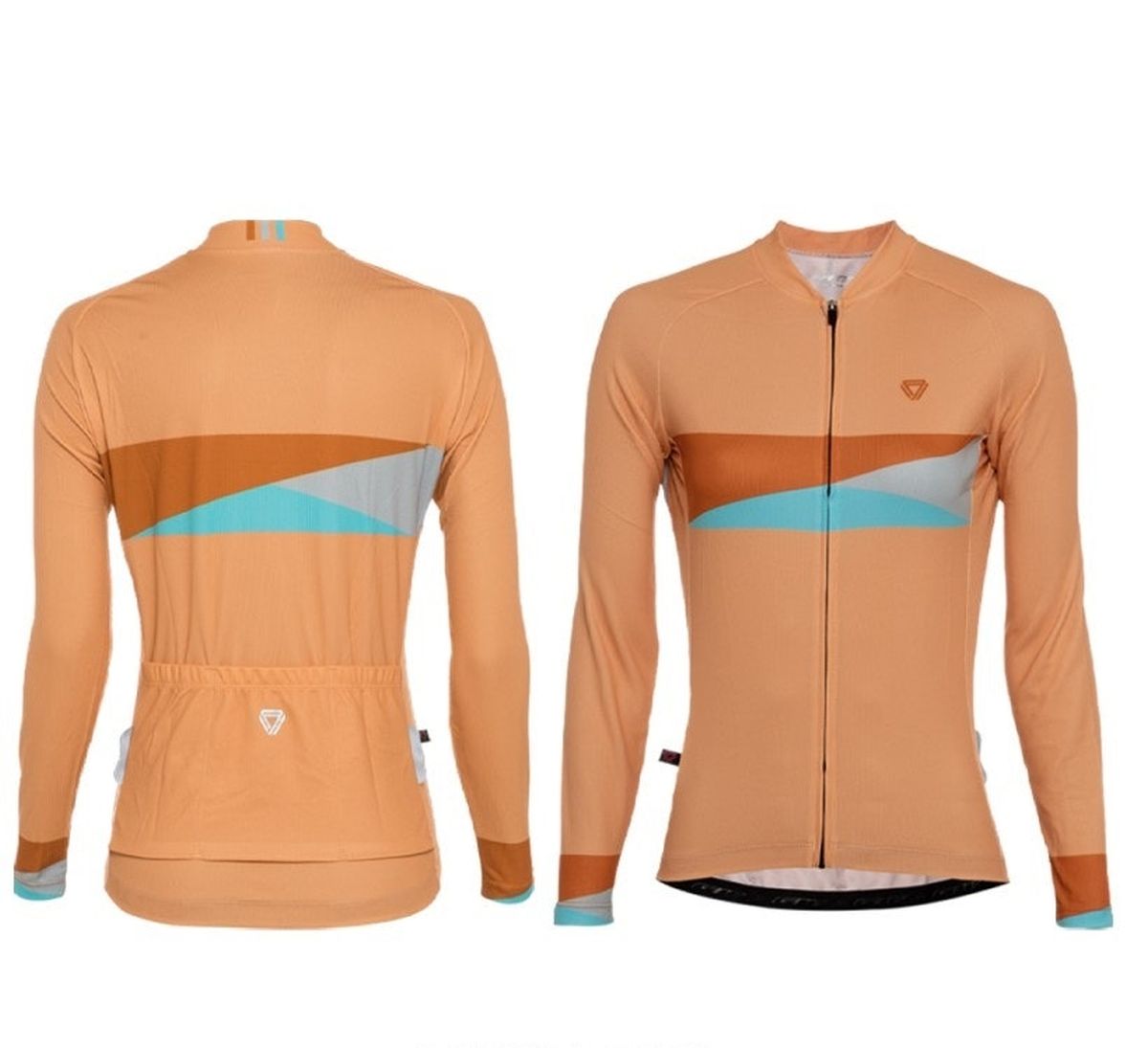 Jersey Ciclismo M/L Mujer GW Crosswalk Mandarina