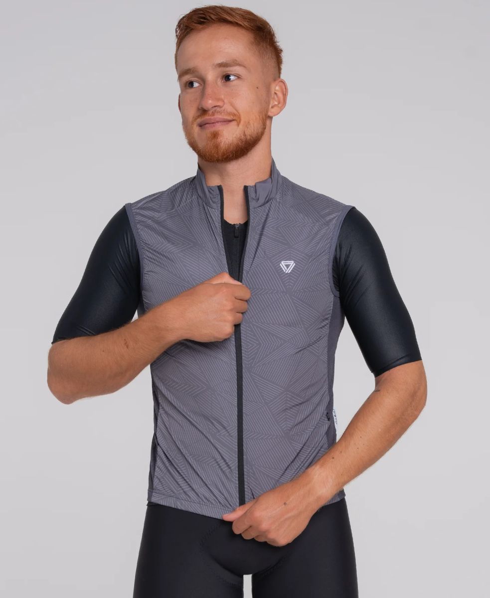 Chaleco GW Hombre Airy Gris