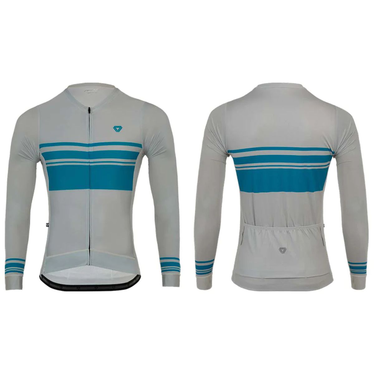 Jersey Ciclismo GW M/L Hombre Basic Gris Claro