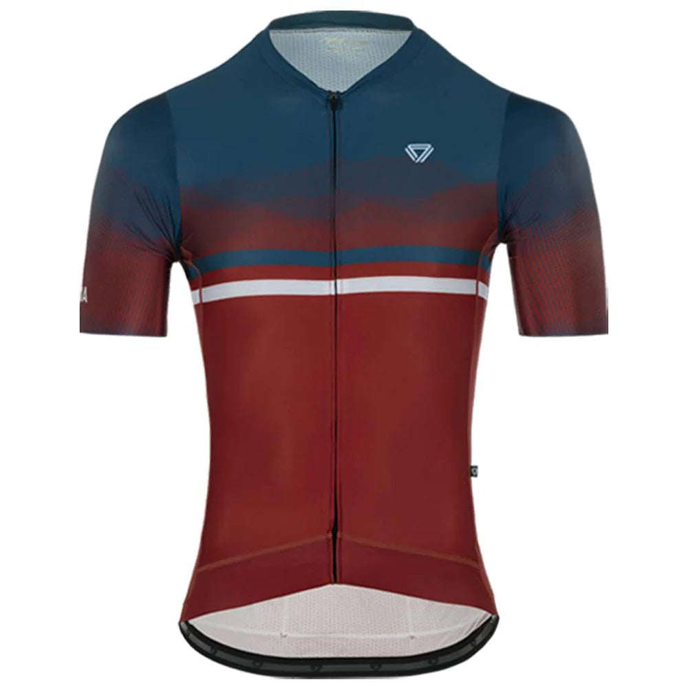 Jersey Ciclismo M/C Hombre GW Liberte French Rojo
