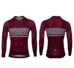 Jersey Ciclismo M/L Hombre GW Elegance Vino