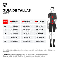 Jersey Ciclismo M/C Mujer GW Shadow Negro
