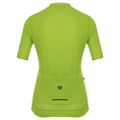 Jersey Ciclismo M/C Mujer GW Clip Basic Amarillo Neon