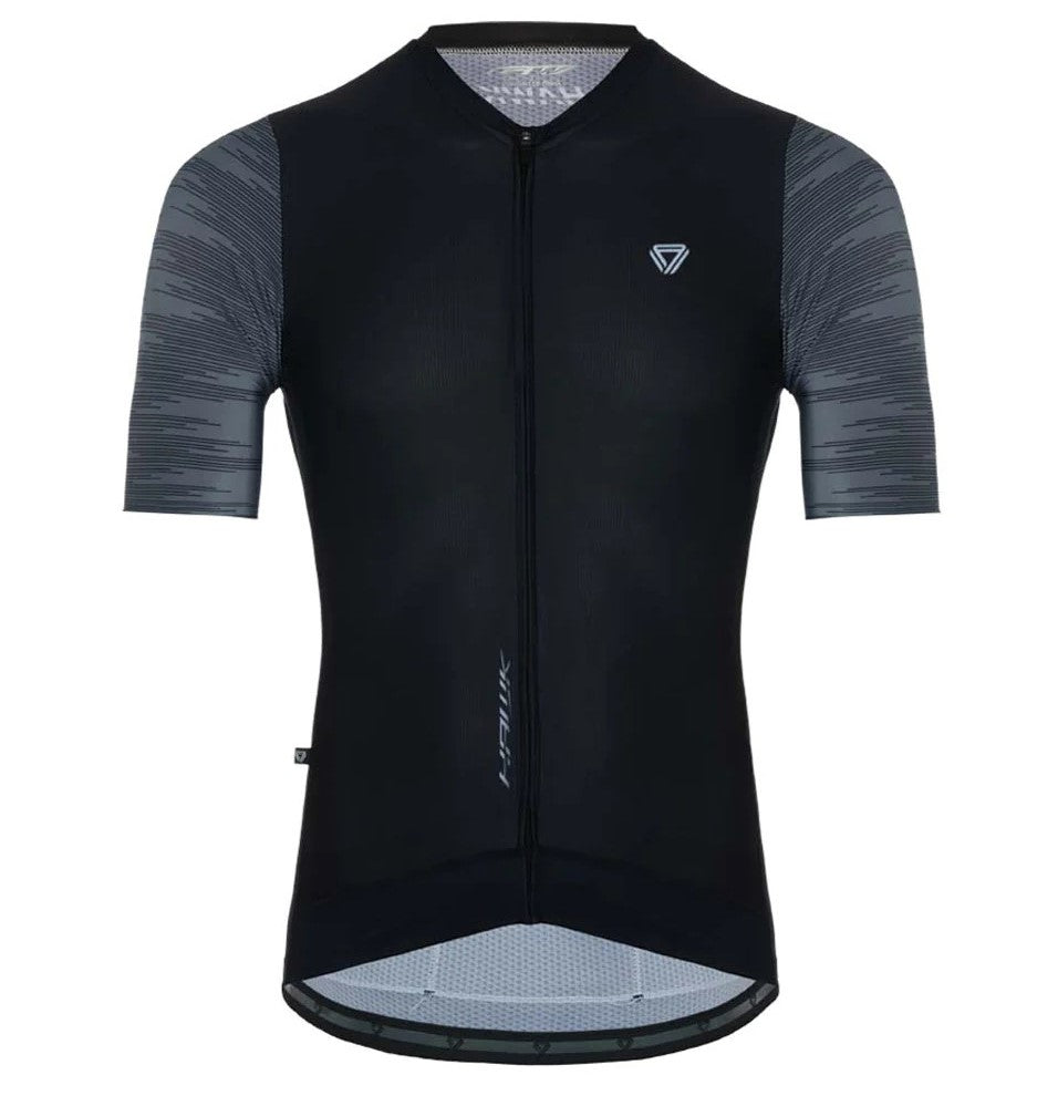 Jersey Ciclismo GW M/C HOMBRE HAWK NEGRO/GRIS