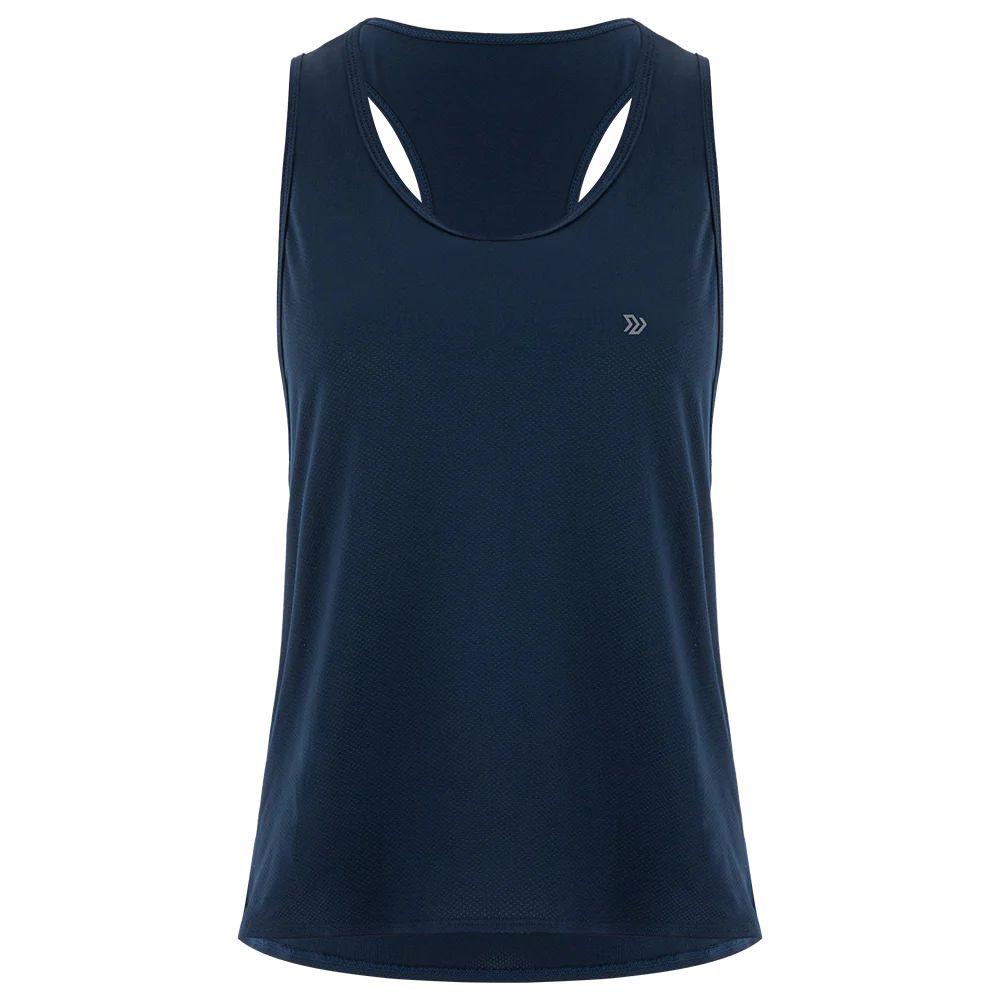 Camiseta Manga Sisa Mujer Hill Sportfitness Navy