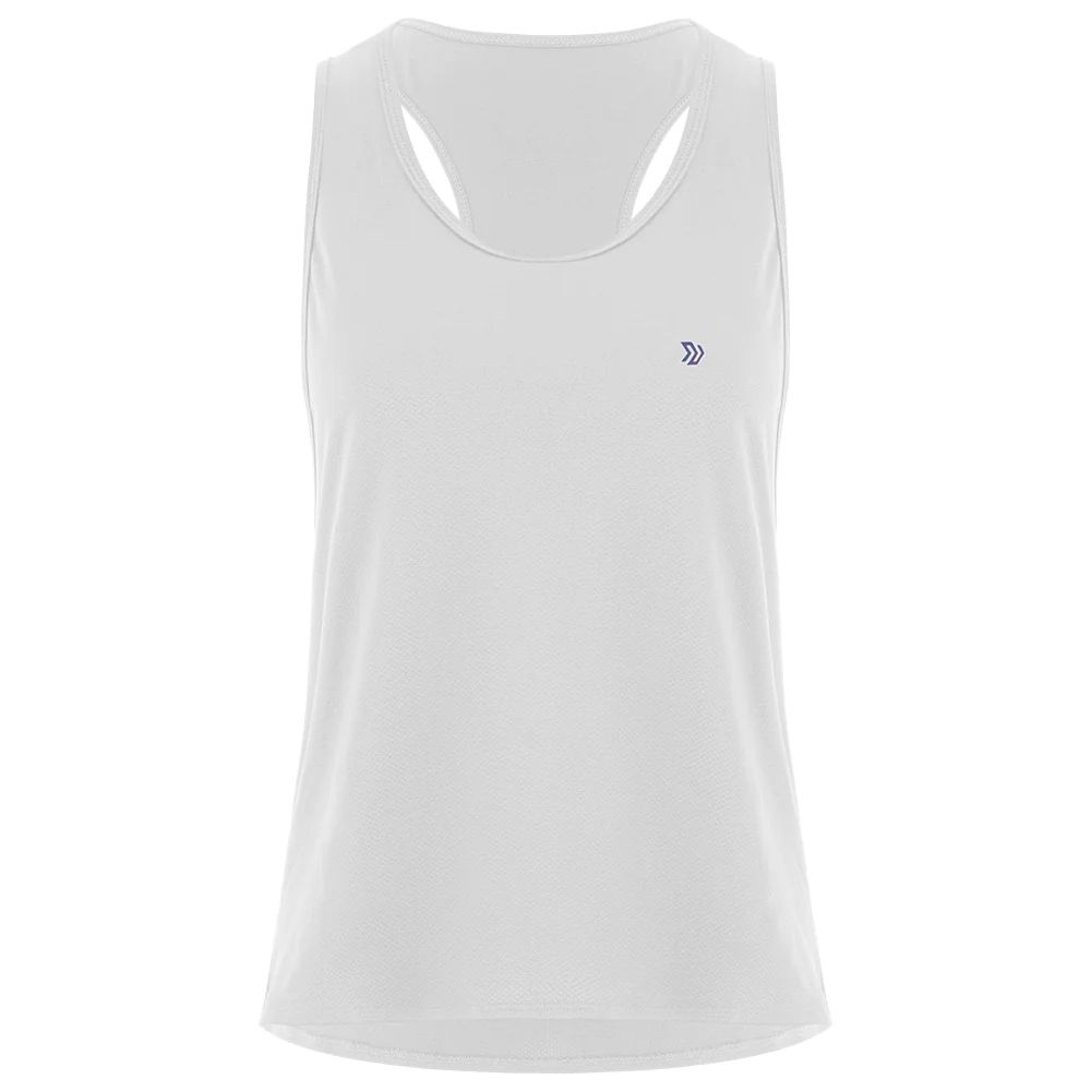 Camiseta Manga Sisa Mujer Hill Sportfitness Blanco