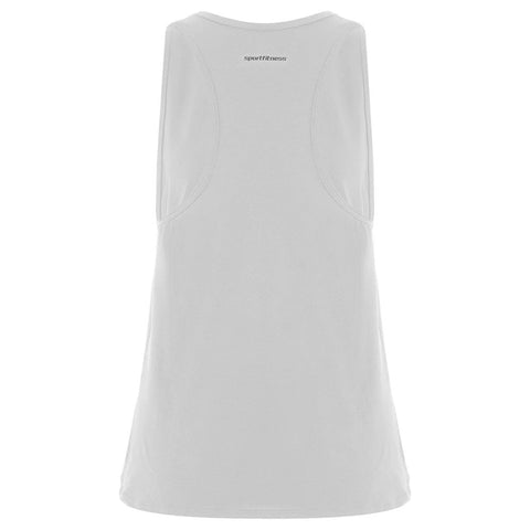 Camiseta Manga Sisa Mujer Hill Sportfitness Blanco