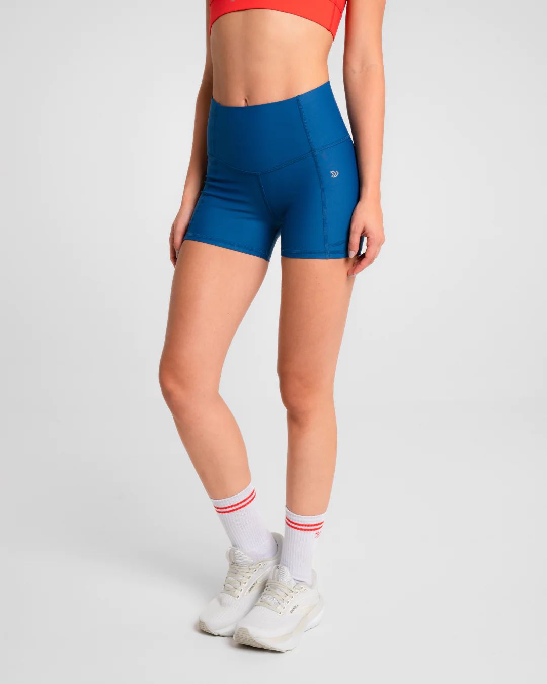 Short Corto Mujer Vibrant Sportfitness Azul Oscuro