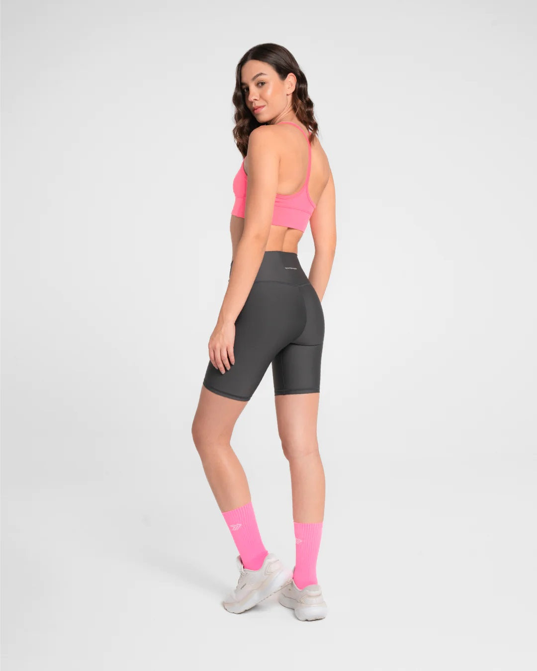 Short Largo Mujer Muon Sportfitness Gris