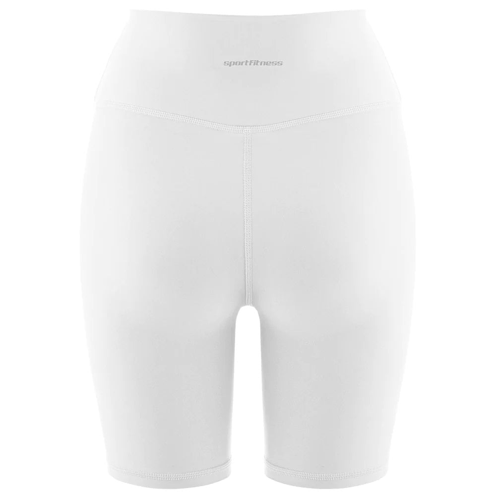 Short Largo Mujer Muon Sportfitness Blanco