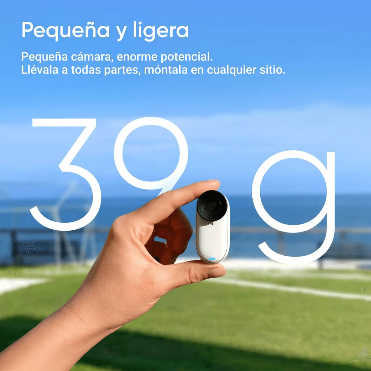 Cámara Insta360 GO 3S Arctic 128GB 4K White