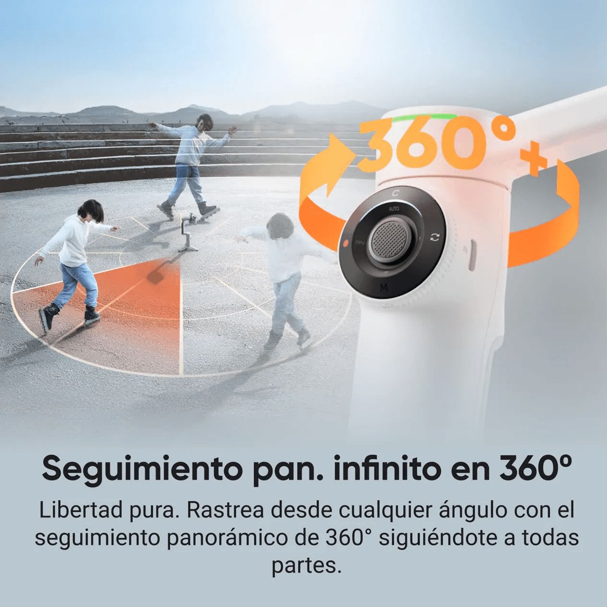 Soporte Insta360 Flow2 Pro Summit White