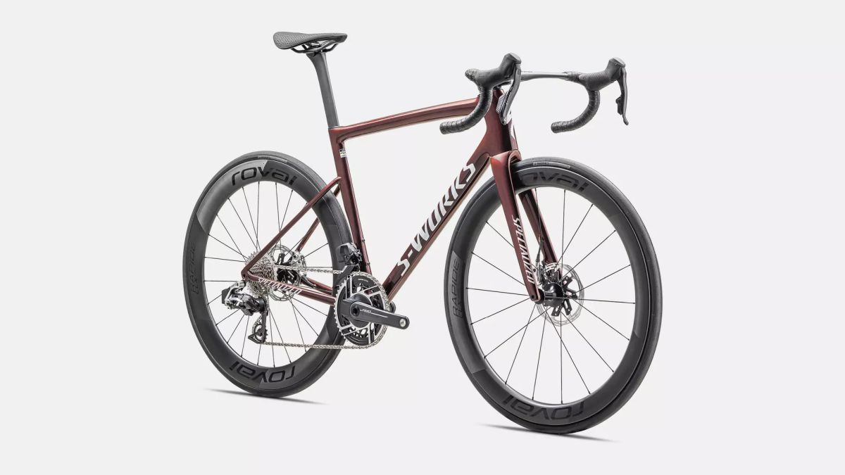 Bicicleta Ruta Specialized SW Tarmac SL8 Sld/Redprl/MWhtsil