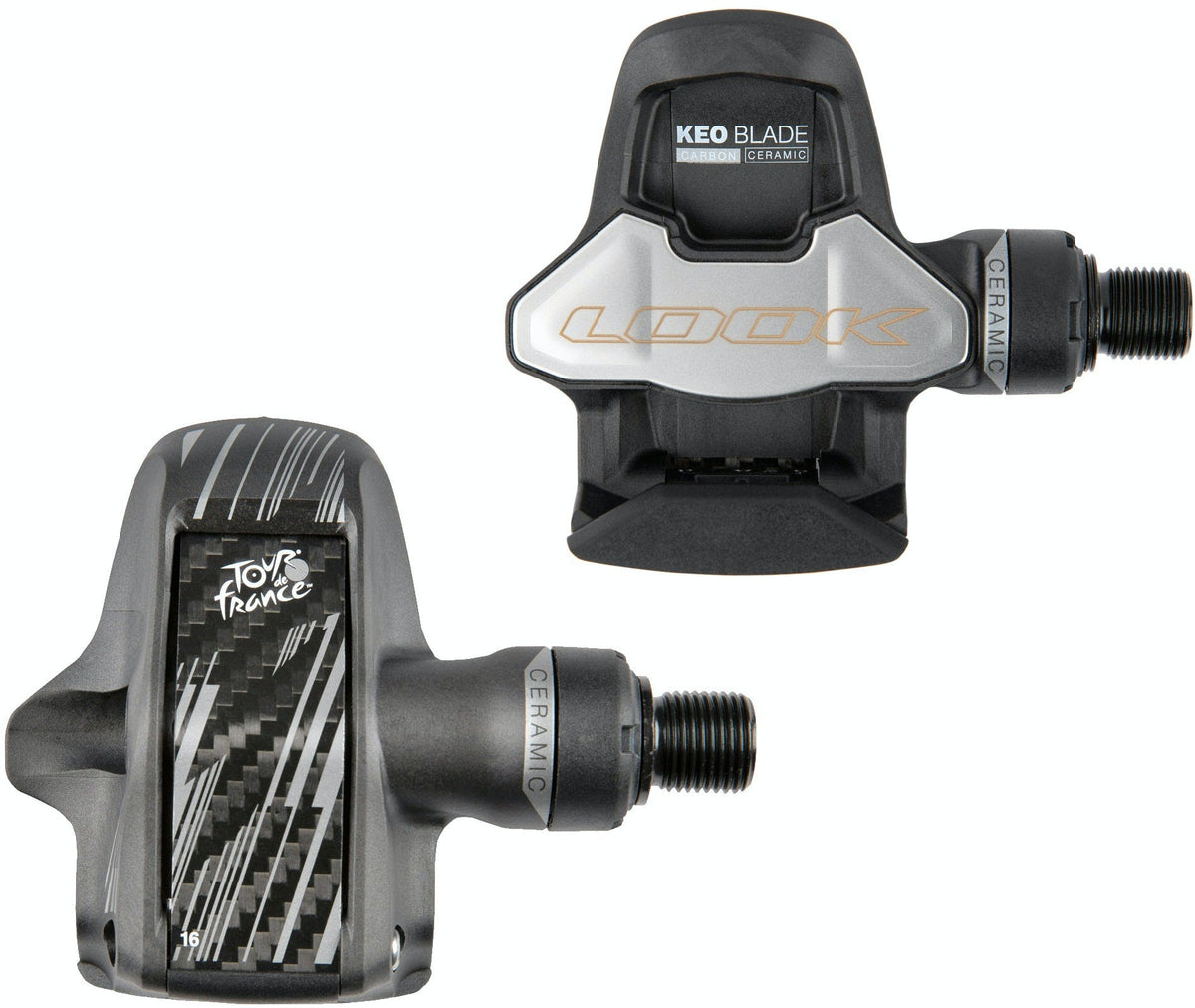 Pedales Look Keo Blade Carbon Ceramic Tour De France Edition