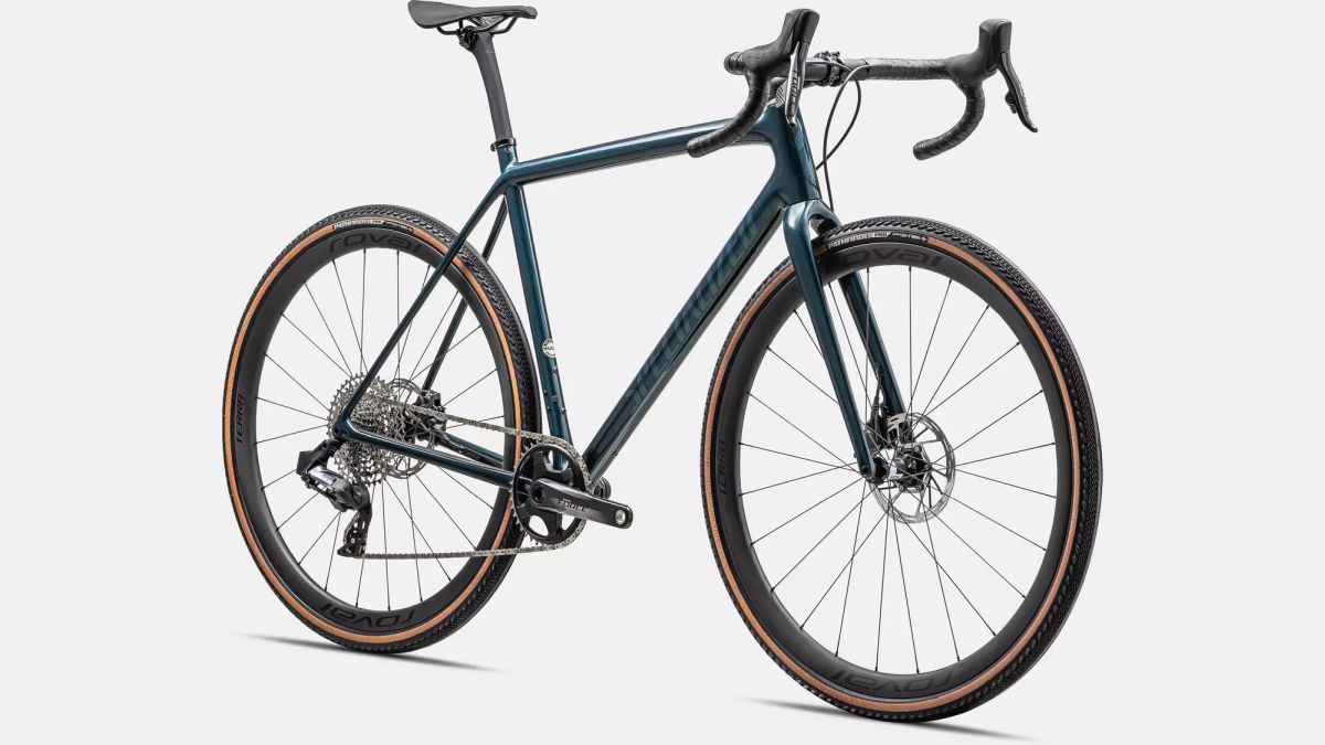 Bicicleta Ruta Specialized Crux Pro Gloss MetallicDLake/Geen