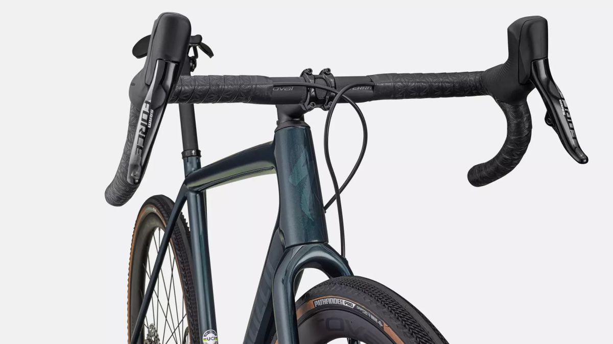 Bicicleta Ruta Specialized Crux Pro Gloss MetallicDLake/Geen