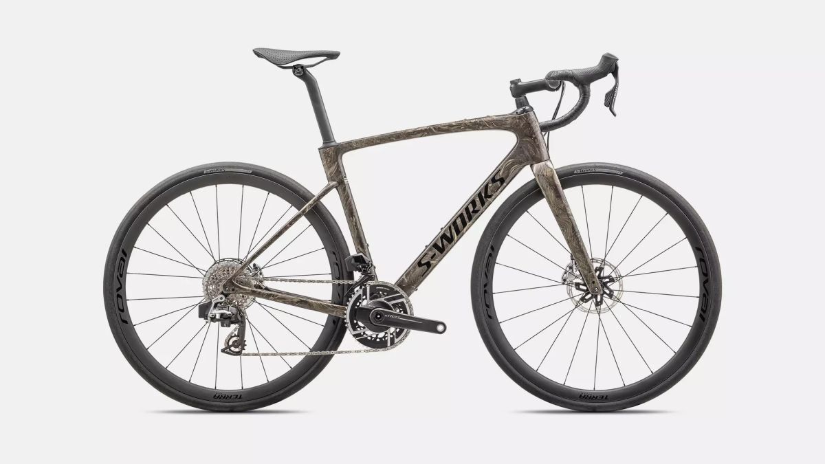 Bicicleta Ruta Specialized SW Roubaix SL8 Tpe/Gun/BlkTnt