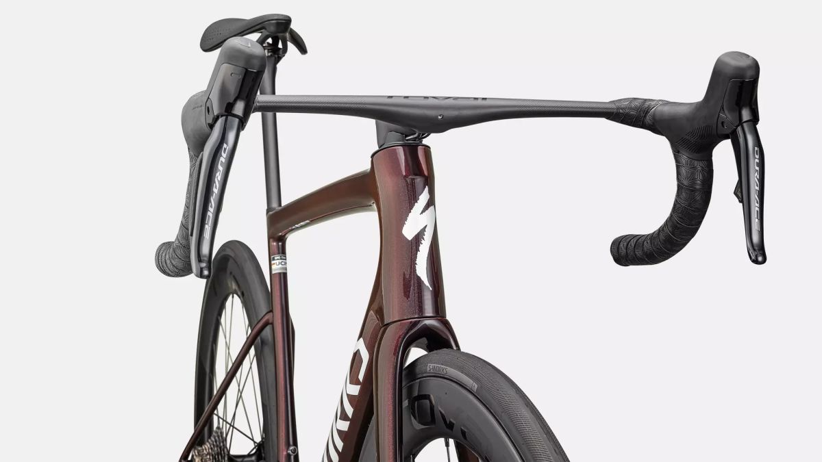 Bicicleta Ruta Specialized SW Tarmac SL8 Sldm/Redprl/MWhtsil