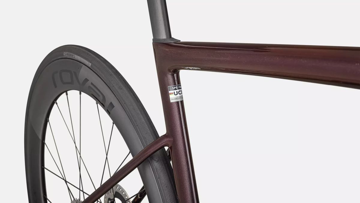 Bicicleta Ruta Specialized SW Tarmac SL8 Sldm/Redprl/MWhtsil