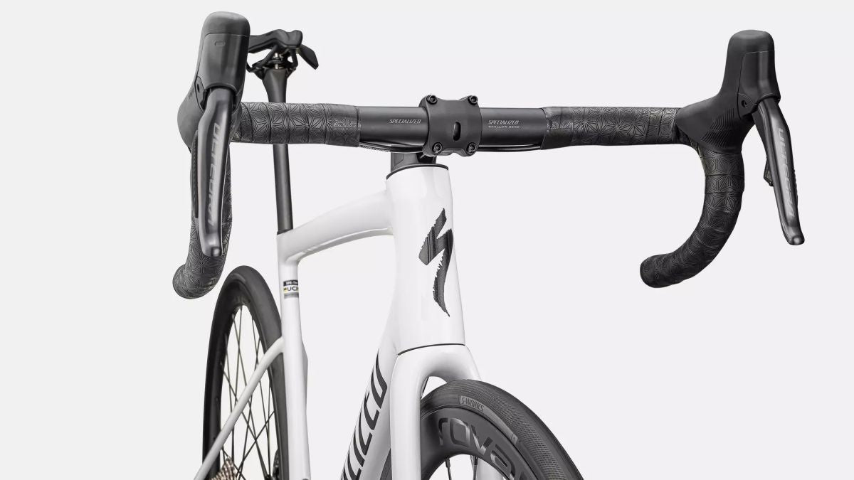 Bicicleta Ruta Specialized Tarmac SL8 Expert Wht/MetBlk