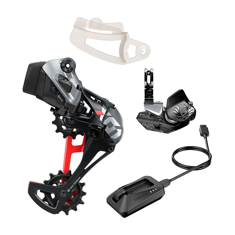 Kit Sram Tensor/Palanca X01 Eagle AXS Rojo