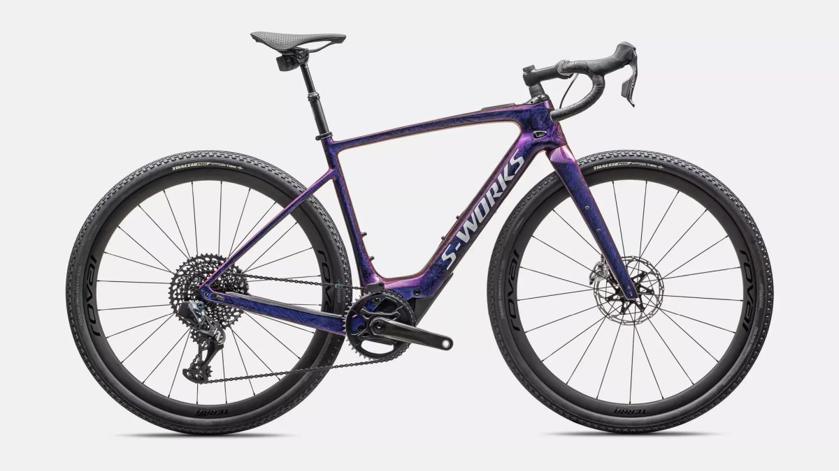 Bicicleta Ruta Eléctrica SW Turbo Creo 2 Carb/BluPrl/LqdSil