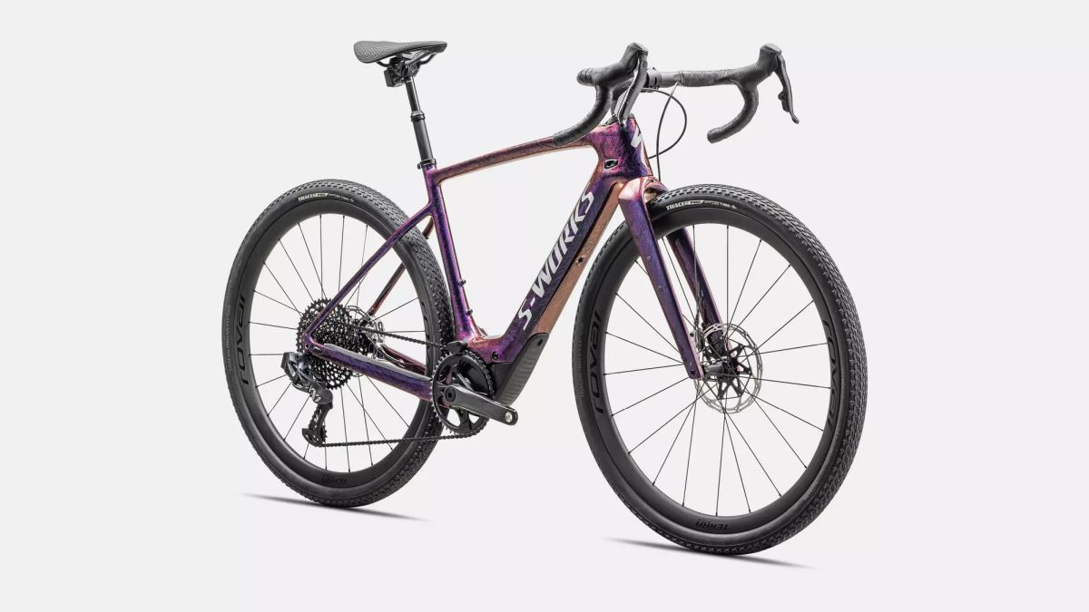 Bicicleta Ruta Eléctrica SW Turbo Creo 2 Carb/BluPrl/LqdSil