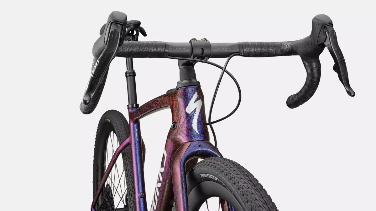 Bicicleta Ruta Eléctrica SW Turbo Creo 2 Carb/BluPrl/LqdSil
