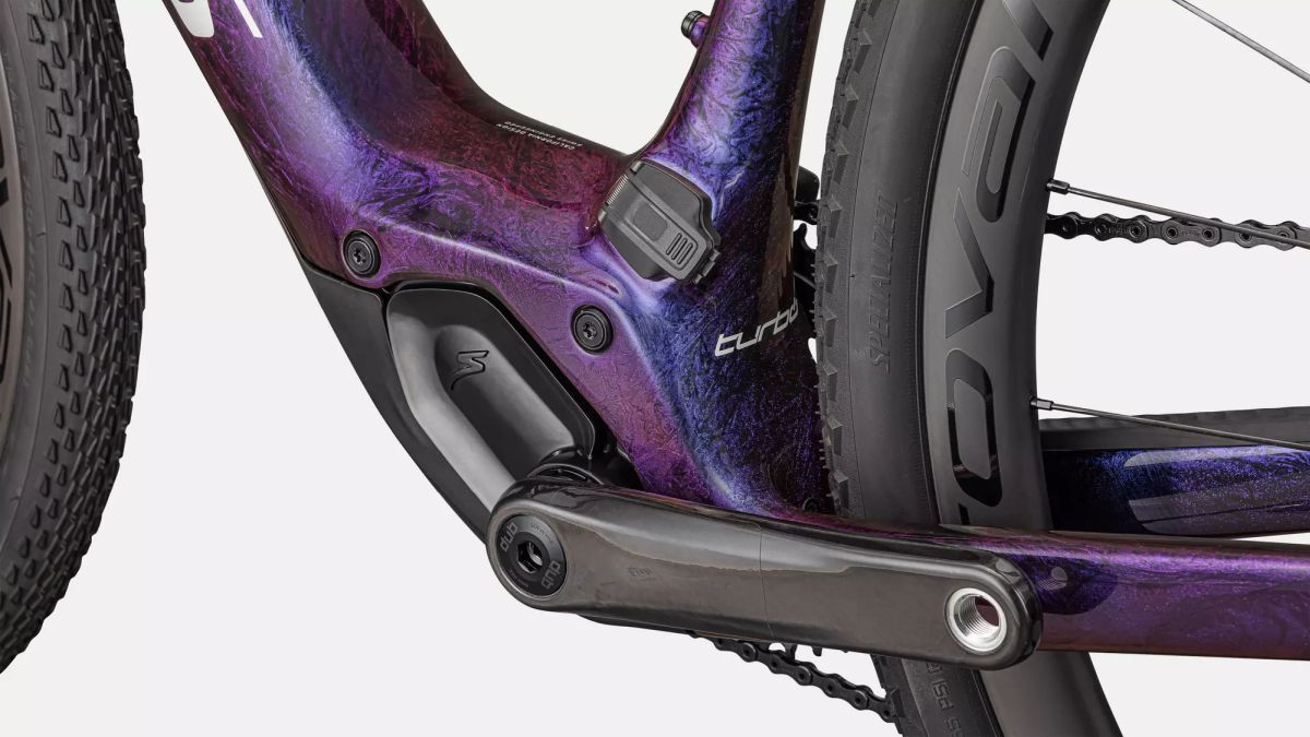 Bicicleta Ruta Eléctrica SW Turbo Creo 2 Carb/BluPrl/LqdSil