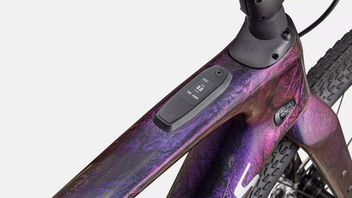 Bicicleta Ruta Eléctrica SW Turbo Creo 2 Carb/BluPrl/LqdSil
